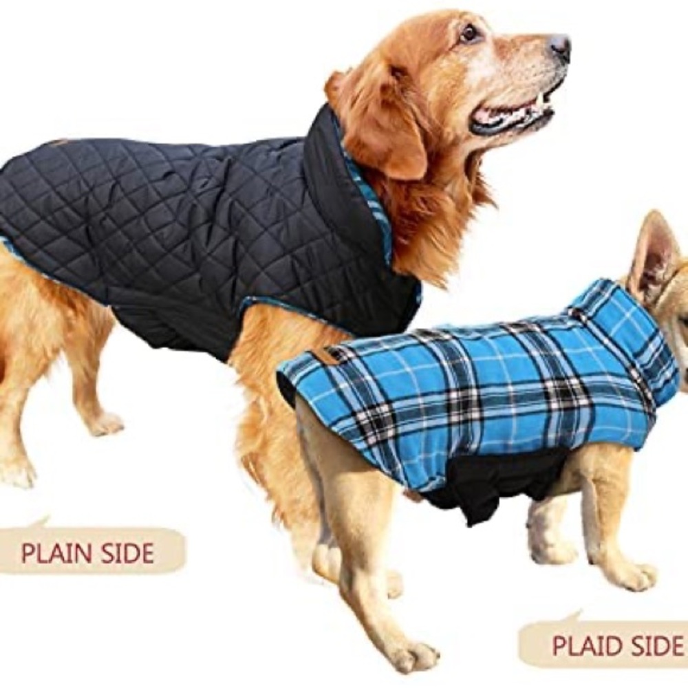 Kuoser Reversible Dog Coat Large